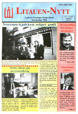 Litauen-Nytt nr. 1 - 1996